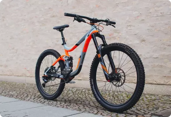 Ejemplo de una bicicleta bien fotografiada